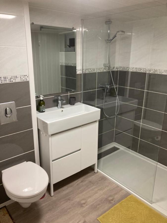 Appartement En Rez-De-Chaussee De Maison Montanay Eksteriør billede